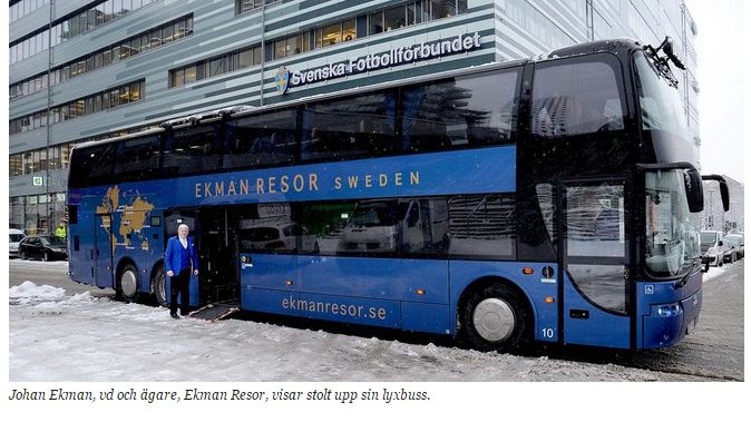 Travel News tar tempen på 1st Bussness Class 