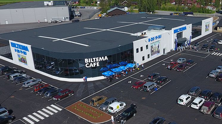 Biltema i Oppdal vil få et tilsvarende konseptvarehus som Biltema i Vinstra som åpnet tidligere i år