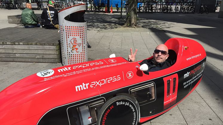 MTR Express på plats vid Kulturkalaset i Göteborg 