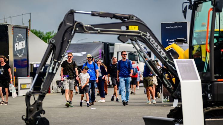 Volvo CE på World RX of Benelux