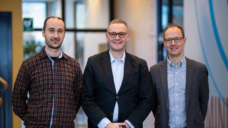 Danilo Brozovic, Börje Boers och Anders Billström har forskat kring hur företag i Skaraborg klarat av de senaste årens kriser.