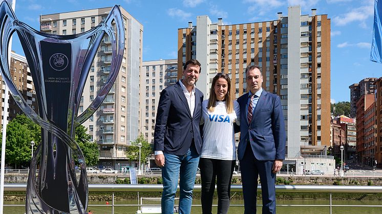 Visa y Kutxabank lanzan en la ría de Bilbao un reto sin precedentes