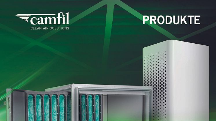 Das neue Camfil Filterhandbuch: über 200 Seiten Programm für Luftfiltersysteme und Reinraumtechnik