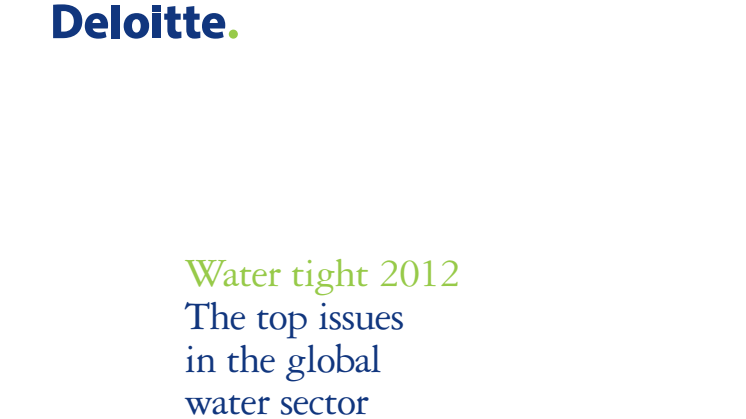 Deloitte Water Tight 2012
