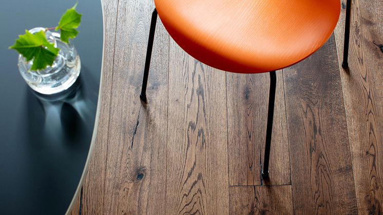 Oak Lodge Belfort är ett mattlackat 1-stavsgolv från Nordic Floor som är vackert, slitstarkt och lättskött