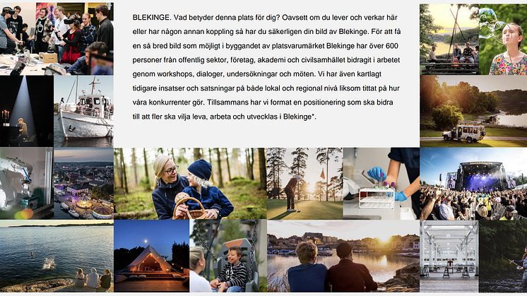 Pressinbjudan speciellt till dig! Välkommen på lansering av Blekinges nya platsvarumärke, 21 maj 2024.