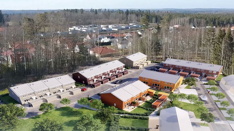 Trots corona-krisen - säljstart och byggstart för nytt projekt i Växjö