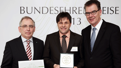 Bundesehrenpreis für Arla-Niederlassung Pronsfeld