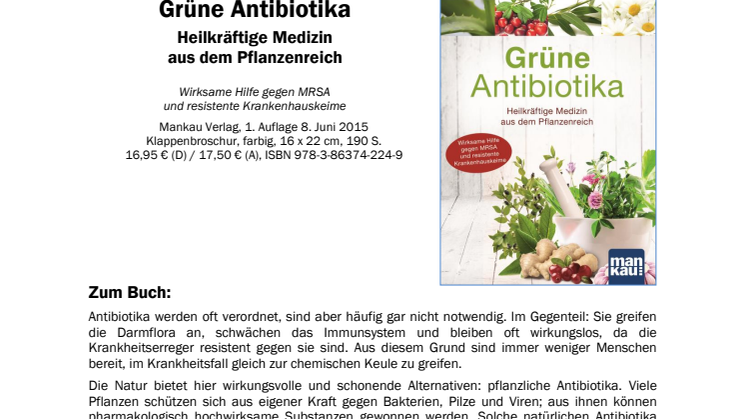 Waschzettel Grüne Antibiotika