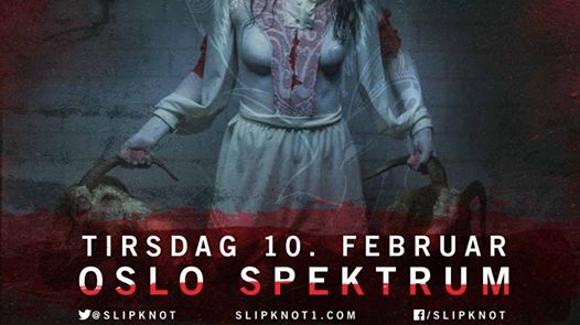 Slipknot bekreftet til Oslo Spektrum tirsdag 10. februar 2015