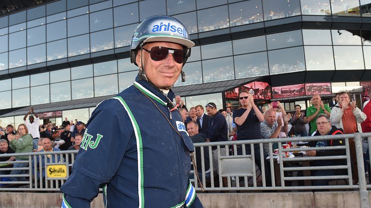 Stig H Johanssons karriär hyllas på Solvalla 3 februari. Foto: TR Bild