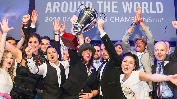 First female world champion: Kate Gerwin crowned Bols Bartending World Champion 2014