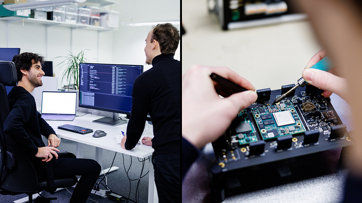 Embedded systems: hardware and software. Photo: Mats Engfors (fotographic)