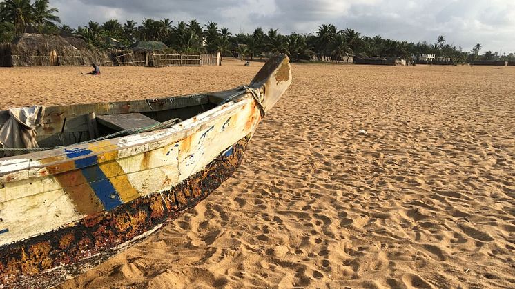 Båt på strand