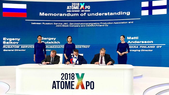 The signing of the Memorandum, May 14th, 2018 