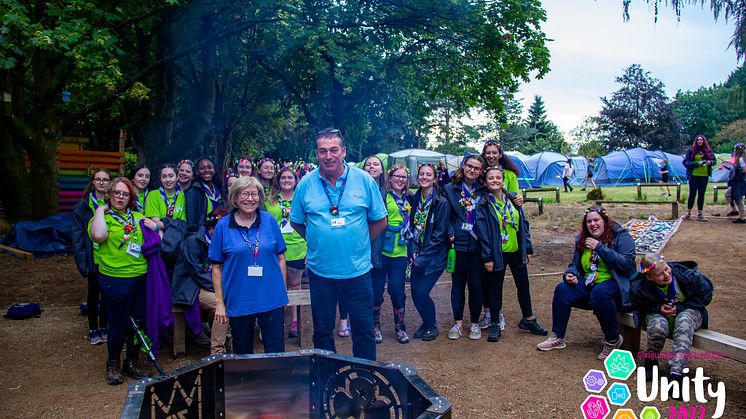 Over 600 girl guides design sensory garden in Stone thanks to London Northwestern Railway