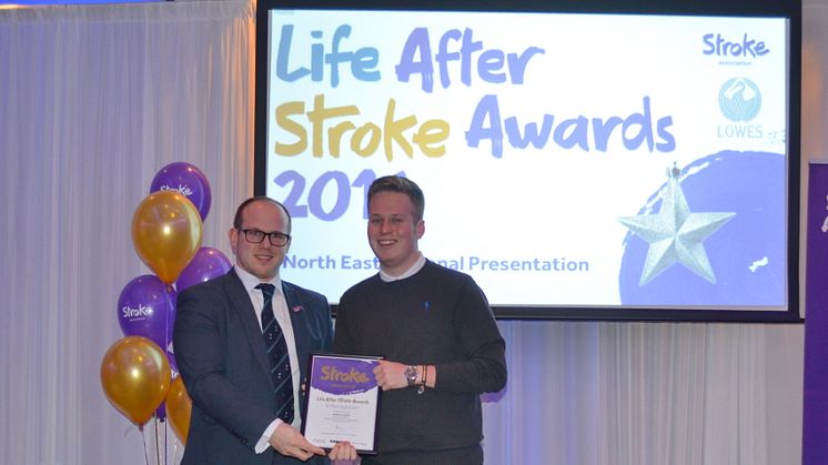 ​Teenage stroke survivor receives regional recognition