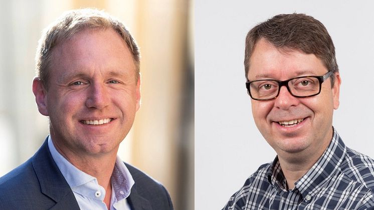 Thomas Öström och Pär Lärkeryd är nya teknologie hedersdoktorer på Luleå tekniska universitet.