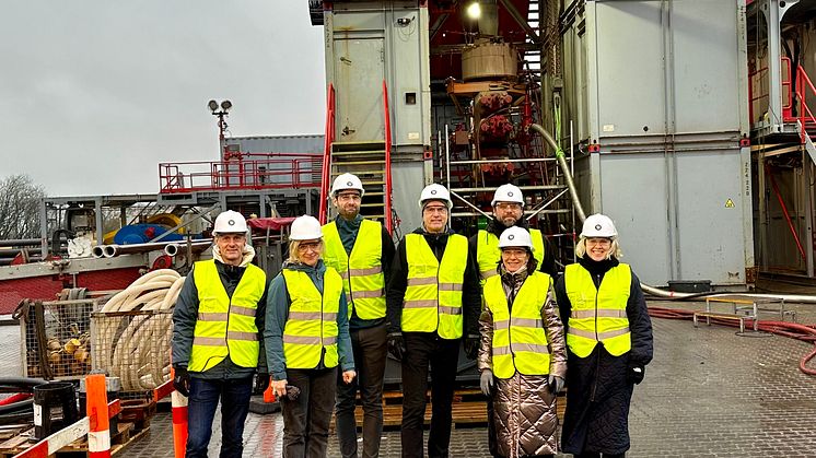 CarbonCuts på site-besøg ved Dansk Salt A/S brøndboring ved Hobro