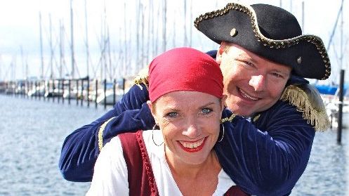 SjörövarMange och Katta Pirat seglar in på Palladium Malmö 25 januari.
