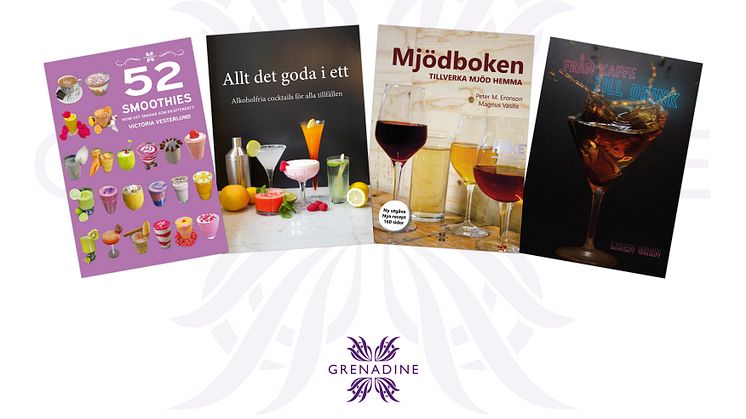 Vinnande böcker i Gourmand Sverige 2023, Grenadine Bokförlag