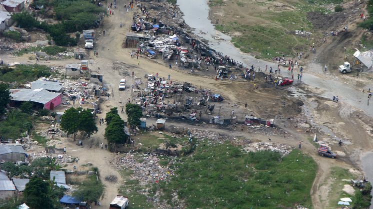 flygbild Haiti