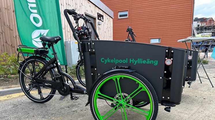 Parkering Malmö testar nytt koncept och erbjuder olika mobilitetslösningar för de boende och verksamma i Hyllieäng. 