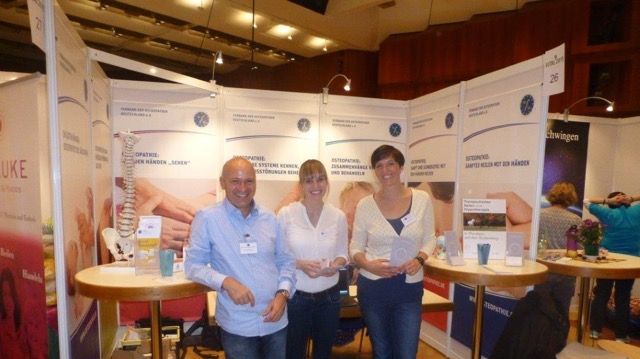 Osteopathen bei der „VITAL 2015“ in Pforzheim