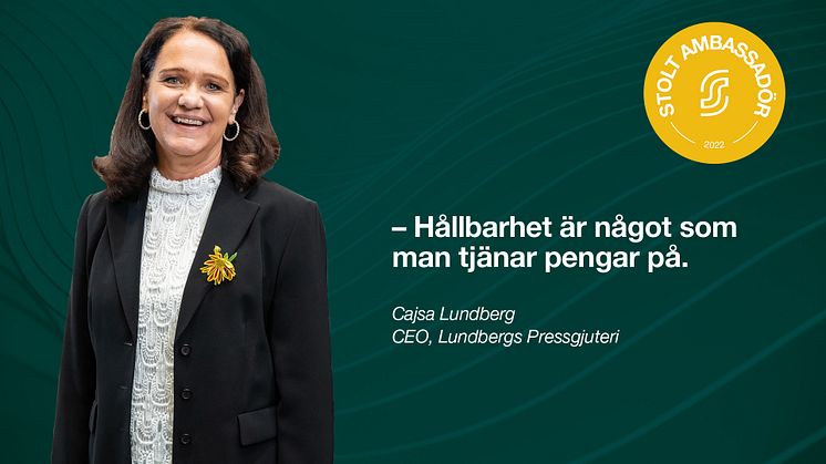 Ambassadör ElmiaSubcontractor 2022_Cajsa_Lundberg-Lundbergspressgjuteri