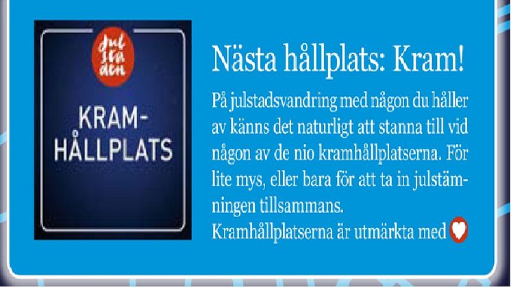 Julstadens Kramstation i Nordstan