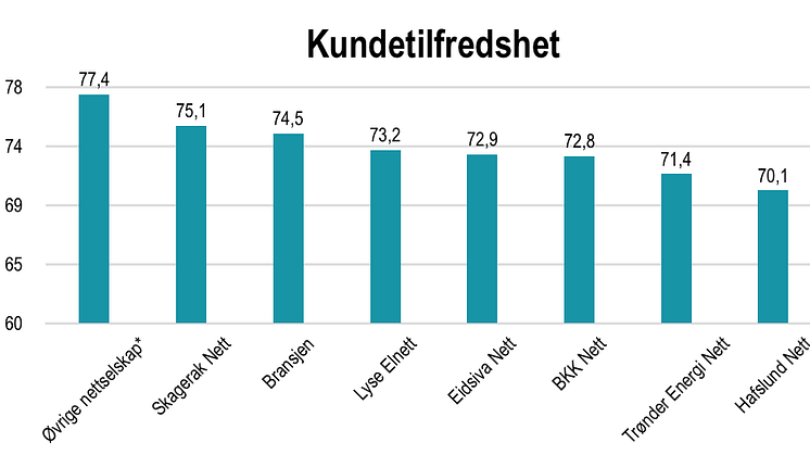 Nordmenn er langt mer tilfredse med nettselskapene enn hva svenskene er