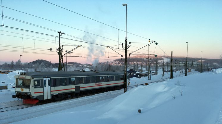 Premiär Snötåget