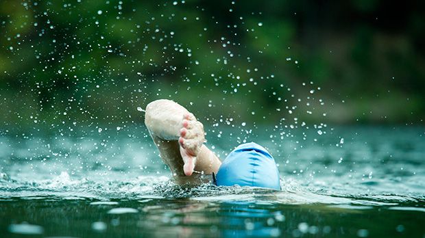 Säkerhet och materialval vid öppet vatten-simning - nytt avsnitt av Simpodden