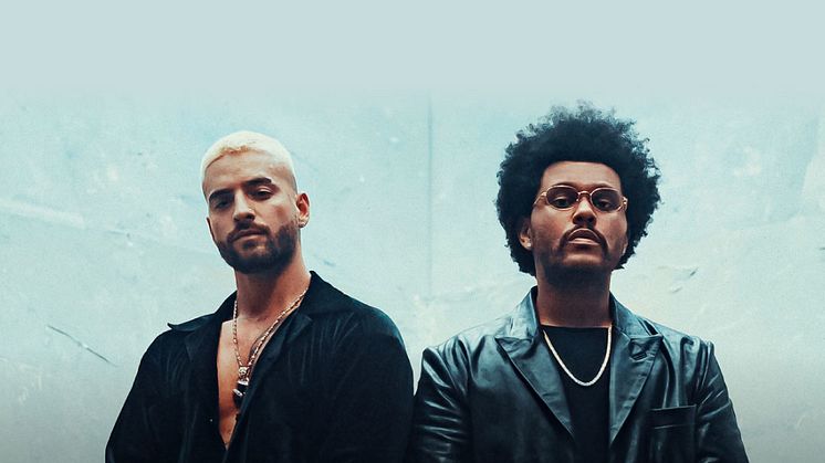 ​Maluma och The Weeknd släpper "Hawái (Remix)" och musikvideo