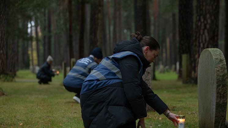 Så många ljus tände Fonus under allhelgona 