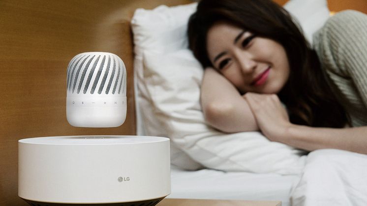LG lanserer svevende Bluetooth-høyttalere  som en del av den nye PJ-serien
