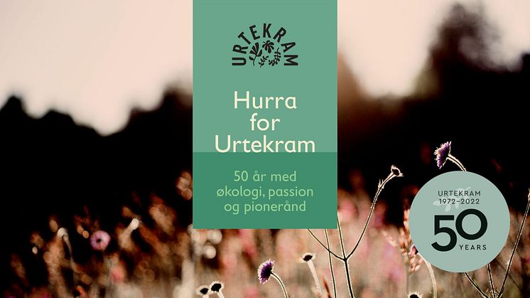 Hurra for Urtekram - 50 år med økologisk skønhedspleje