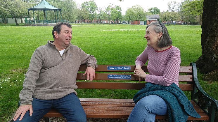 Happy to chat? Take a seat in Bury’s Green Flag parks