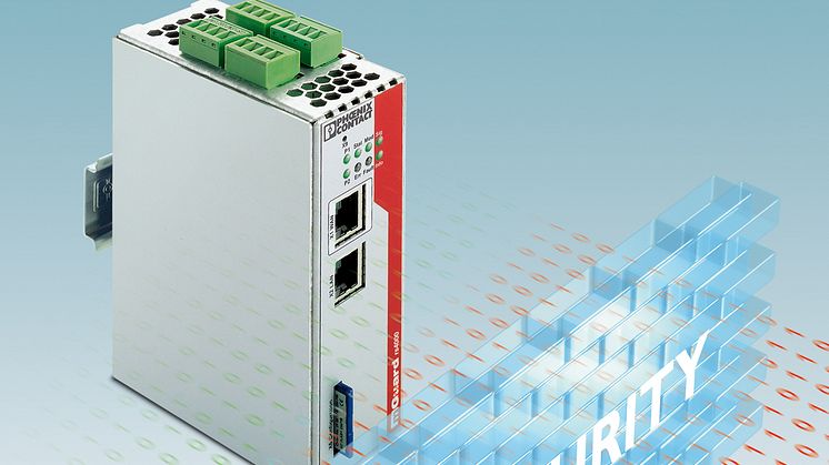 mGuard router från Phoenix Contact för Industriell Cyber Security