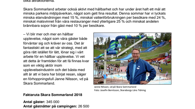 Rekordsäsong för Skara Sommarland