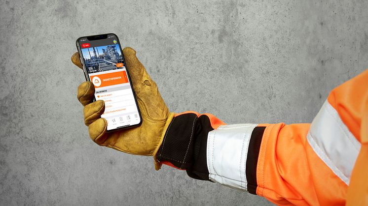 SSG On site är en app och en kommunikationstjänst för industrin.