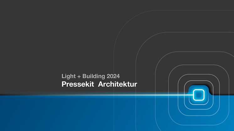Hager auf der Light + Building 2024 - Pressekit Architektur