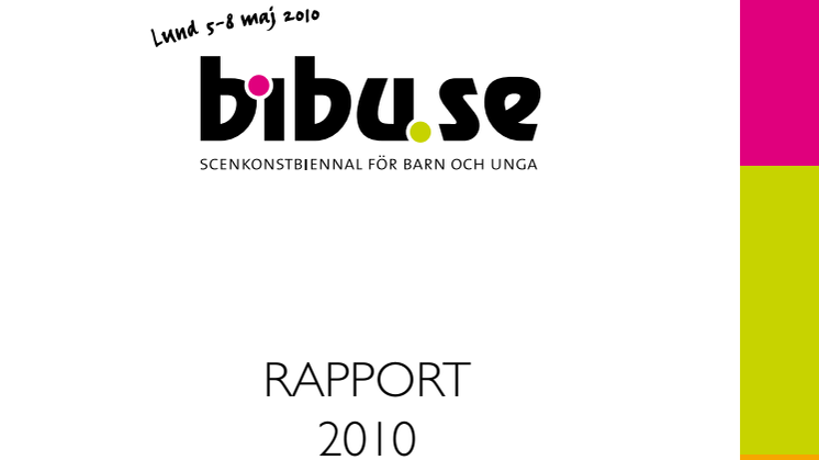 Rapport om bibu.se 2010
