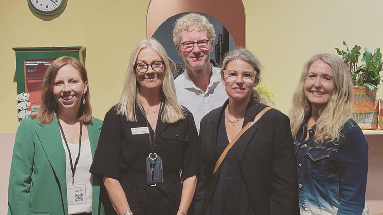 The jury from left Maria Soxbo, Kajsa Falck-Torlegård, Björn Florman, Emma Olbers and Marie-Louise Hellgren