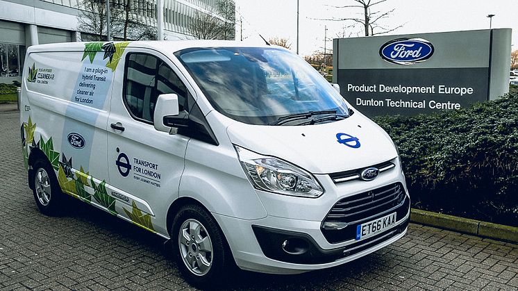 Ford Transit Custom PHEV