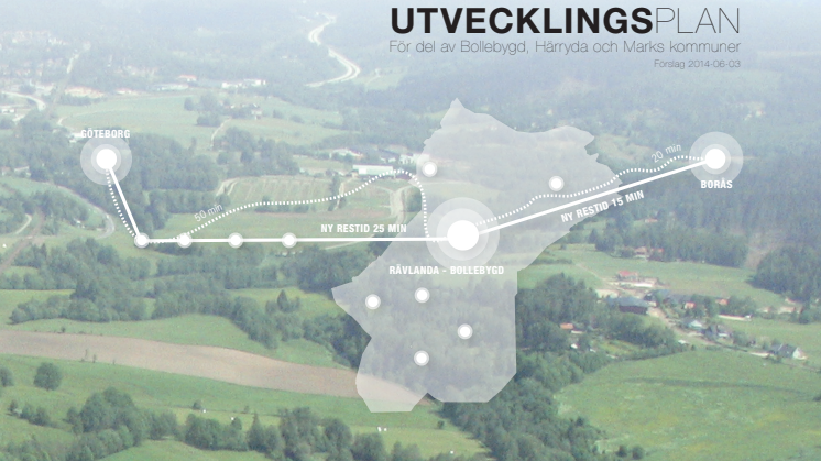 UTVECKLINGSPLAN för del av Bollebygd, Härryda och Marks kommuner