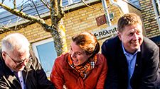 Sh-spaden i marken i Enköping