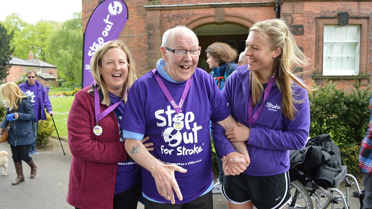 ​Step Out in Liverpool to support stroke survivors