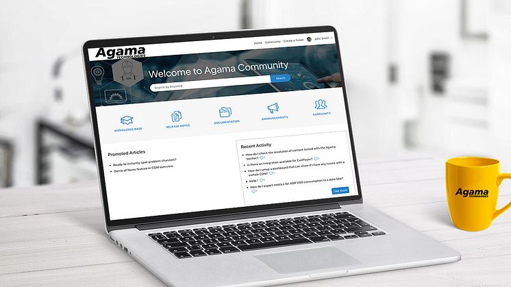 Agama Technologies launches new support ticketing system, knowledge base and community forums