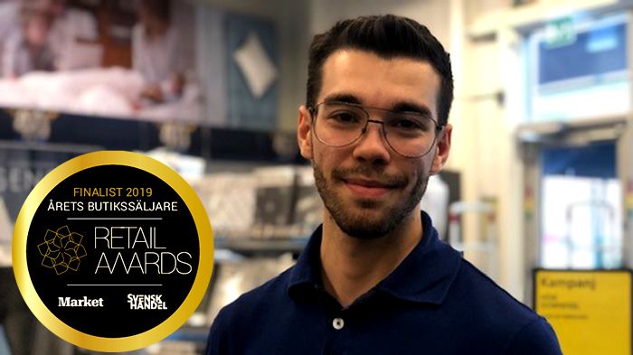 ​Josef Dayne kan bli årets butikssäljare på Retail Awards